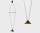 Миниатюра изображения товара Потолочный светильник Italline IT03-1430 (black/orange)