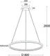 Миниатюра изображения товара Потолочный светильник Italline 3000K IT013-6028 (white)