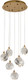 Миниатюра изображения товара Люстра DeLight Collection OD2440-7 (gold/clear)