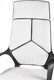 Миниатюра изображения товара Кресло офисное Norden IQ / CX0898H-1-53 (черный пластик/серая ткань)