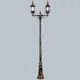 Миниатюра изображения товара Фонарь уличный Oasis Light 83409SA Gb