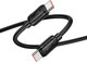 Миниатюра изображения товара Кабель Hoco X115 USB Type-C (m) - USB (m) (1.2м, черный)