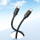Миниатюра изображения товара Кабель Hoco X115 USB Type-C (m) - USB (m) (1.2м, черный)