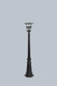 Миниатюра изображения товара Фонарь уличный Oasis Light 68911 Bl