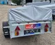 Миниатюра изображения товара Прицеп для автомобиля Кремень Стандарт плюс 2.2x1.3 (31см борт, тент 30см)