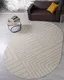 Миниатюра изображения товара Ковер Merinos Dios F438-OVAL-LIGHT BEIGE (3x4)