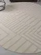 Миниатюра изображения товара Ковер Merinos Dios F438-OVAL-LIGHT BEIGE (3x4)