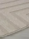 Миниатюра изображения товара Ковер Merinos Dios F438-OVAL-LIGHT BEIGE (3x4)