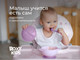 Миниатюра изображения товара Набор посуды для кормления ROXY-KIDS RFD-003-V с нагрудником Сладкие щечки / RBN-402L (лавандовый/сиреневый)