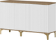 Миниатюра изображения товара Тумба Shtabe Royal 5051 эко (дуб веллингтон/золото)