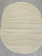 Миниатюра изображения товара Ковер Merinos Lana T600-OVAL-BONE (1.5x2.3)