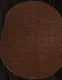 Миниатюра изображения товара Коврик Merinos Lana T600-OVAL-BROWN (1.2x1.8)