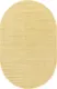 Миниатюра изображения товара Ковер Merinos Lana T600-OVAL-YELLOW 2 (1.5x2.3)