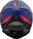 Миниатюра изображения товара Мотошлем LS2 FF818 Storm III Dynamo (XL, синий/красный)