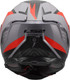 Миниатюра изображения товара Мотошлем LS2 FF818 Storm III Dynamo (2XL, серый/красный)