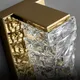 Миниатюра изображения товара Бра DeLight Collection Glissando 6005W/S (золото/прозрачный)