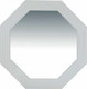 Миниатюра изображения товара Зеркало Ангстрем Хилтон ХТ-601.01 (белый матовый)
