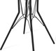 Миниатюра изображения товара Обеденный стол Sheffilton SHT-TU34-P/TT46 90 (черный муар/молочный)