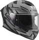 Миниатюра изображения товара Мотошлем LS2 FF820 Rapid III Xtrem (L, черный/серый)