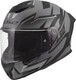 Миниатюра изображения товара Мотошлем LS2 FF820 Rapid III Xtrem (M, черный/серый)
