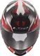 Миниатюра изображения товара Мотошлем LS2 FF820 Rapid III Xtrem (XL, белый/черный/красный)
