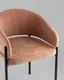 Миниатюра изображения товара Стул Stool Group Делия / vd-delia-r05 (шенилл коралловый)