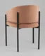 Миниатюра изображения товара Стул Stool Group Делия / vd-delia-r05 (шенилл коралловый)