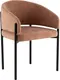 Миниатюра изображения товара Стул Stool Group Делия / vd-delia-r05 (шенилл коралловый)