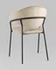 Миниатюра изображения товара Стул Stool Group Алексис / AV 445-Cl-9005 (велюр капучино/опора черный муар)