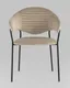 Миниатюра изображения товара Стул Stool Group Алексис / AV 445-Cl-9005 (велюр капучино/опора черный муар)