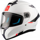 Миниатюра изображения товара Мотошлем MT Helmets FF106B Targo S Solid A0 (XL, жемчужный/белый глянец)