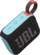 Миниатюра изображения товара Портативная колонка JBL Go 4 (черный/голубой/оранжевый)