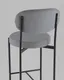 Миниатюра изображения товара Стул барный Stool Group Бриф Original N / SG006-bmmPlb-C082 (велюр серый)