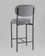 Миниатюра изображения товара Стул барный Stool Group Бриф Original N / SG006-bmmPlb-C082 (велюр серый)