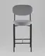 Миниатюра изображения товара Стул барный Stool Group Бриф Original N / SG006-bmmPlb-C082 (велюр серый)