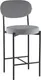 Миниатюра изображения товара Стул барный Stool Group Бриф Original N / SG006-bmmPlb-C082 (велюр серый)