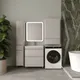 Миниатюра изображения товара Тумба под умывальник Symbolite Атлантика 80 Люкс Plus (карамель)
