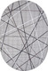 Миниатюра изображения товара Ковер Merinos Silver F395-OVAL-GRAY (2x4)