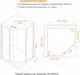 Миниатюра изображения товара Душевой уголок RGW CL-80CH / 81088099-12