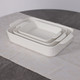 Миниатюра изображения товара Форма для запекания AksHome Casserole M прямоугольная 30x18.5x8.5см (белый)