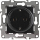 Миниатюра изображения товара Розетка ЭРА Schuko 12-2101-06 / Б0014680 (черный)