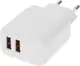 Миниатюра изображения товара Зарядное устройство сетевое BoraSCO 2xUSB-A USB-C 15Вт 3A / 52580 (белый)