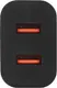 Миниатюра изображения товара Зарядное устройство сетевое BoraSCO 2xUSB-A USB-C 2.4A / 37264 (черный)