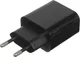 Миниатюра изображения товара Зарядное устройство сетевое BoraSCO 2xUSB-A USB-C 2.4A / 37264 (черный)