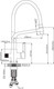 Миниатюра изображения товара Смеситель Diadonna D49-19028BL