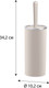 Миниатюра изображения товара Ершик для унитаза Fixsen Round Beige FX-452-5
