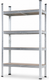 Миниатюра изображения товара Стеллаж металлический Skiper SSM1504.00 (150x75x30см, 4 полки)