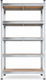 Миниатюра изображения товара Стеллаж металлический Skiper SSM1805.00 (180x90x40см, 5 полок)
