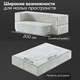 Миниатюра изображения товара Бескаркасный диван Sonit Torino 2 Eclipse 07 160 (серый)