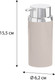 Миниатюра изображения товара Дозатор для жидкого мыла Fixsen Round Beige FX-452-1